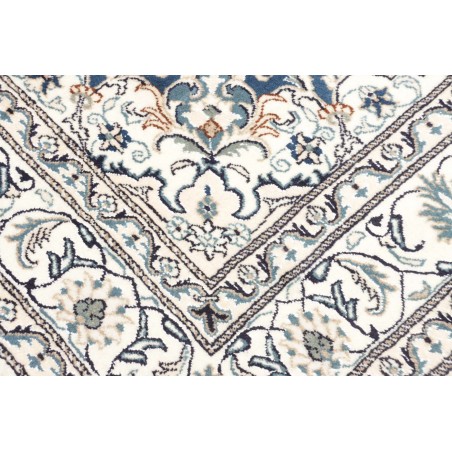 Tappeto Nain Kashmar Persia grigio 163x245