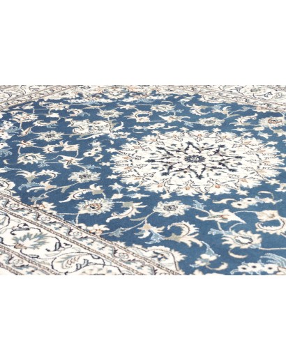 Tappeto Nain Kashmar Persia grigio 163x245