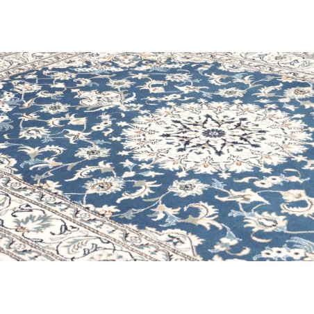 Tappeto Nain Kashmar Persia grigio 163x245