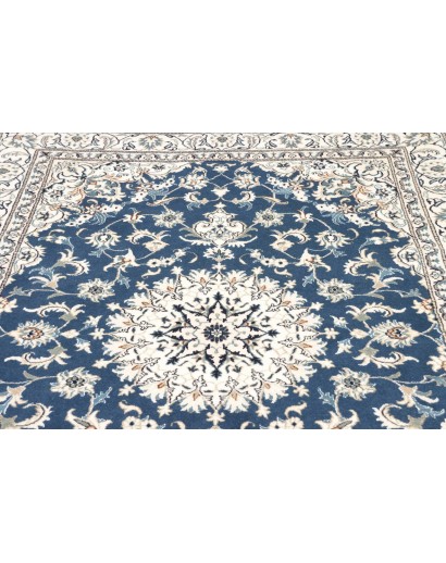 Tappeto Nain Kashmar Persia grigio 163x245