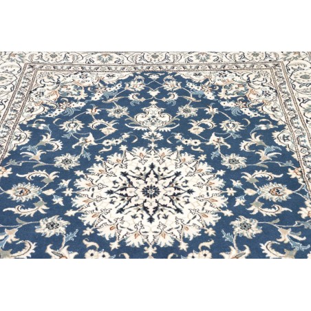 Tappeto Nain Kashmar Persia grigio 163x245