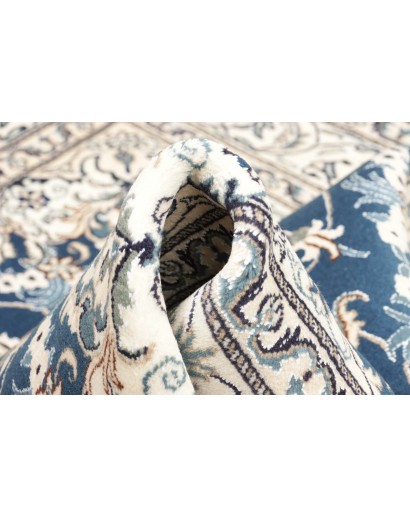 Tappeto Nain Kashmar Persia grigio 163x245