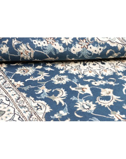 Tappeto Nain Kashmar Persia grigio 163x245
