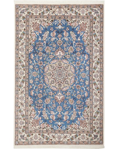 Tappeto Nain 9La Persia bianco grigio 124x197