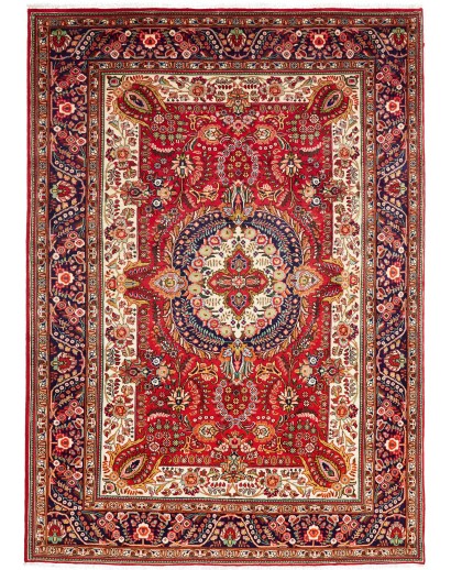 Tappeto Tabriz Persia marrone 205x290