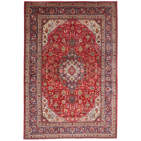 Tappeto Tabriz Persia marrone blu 200x298