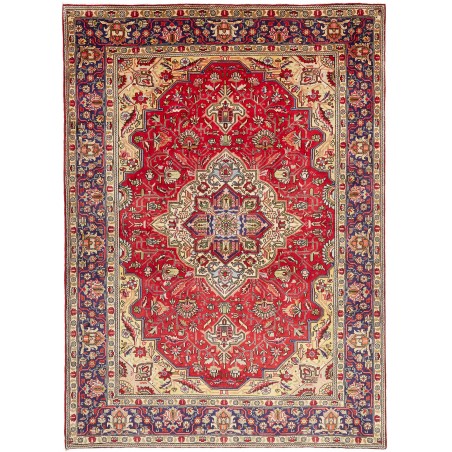 Tappeto Tabriz Persia marrone 204x285