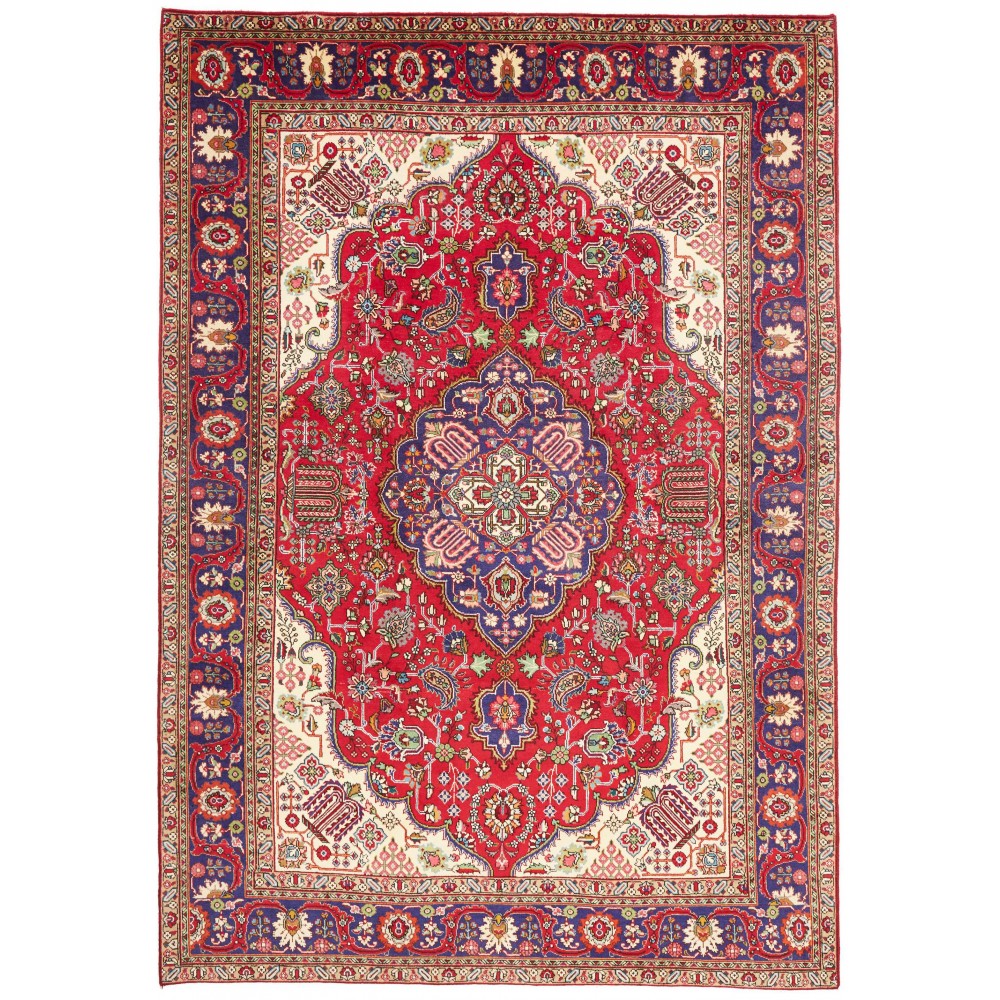 Tappeto Tabriz Persia marrone 200x287 Tappeto Tabriz Persia marrone 200x287