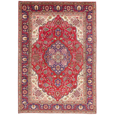 Tappeto Tabriz Persia marrone 200x287