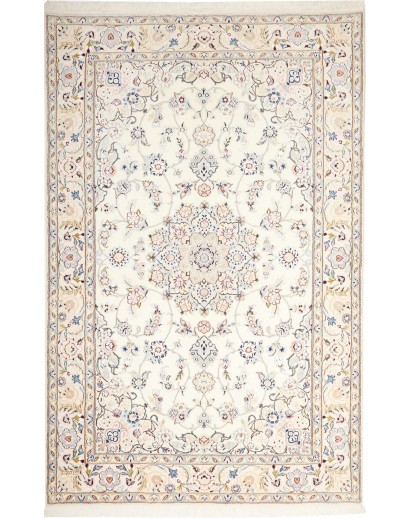 Tappeto Nain 9La Persia bianco marrone 165x255