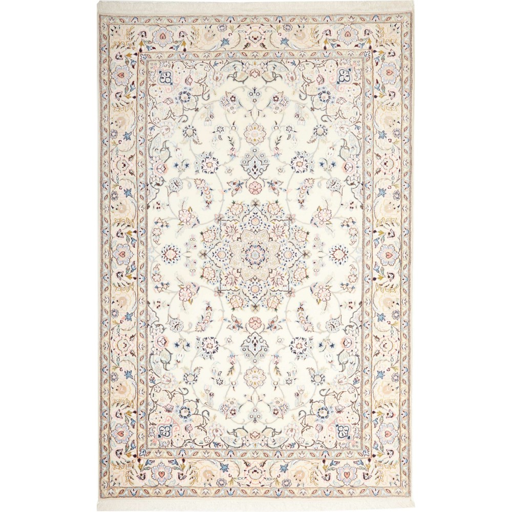 Tappeto Nain 9La Persia bianco marrone 165x255