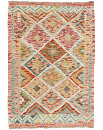 Tappeto Kilim Afghanistan marrone 84x124
