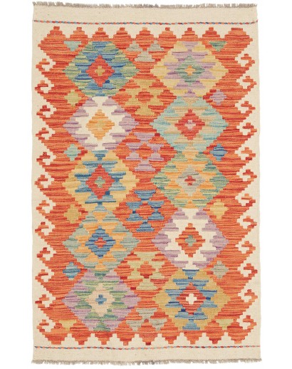 Tappeto Kilim Afghanistan marrone 80x122