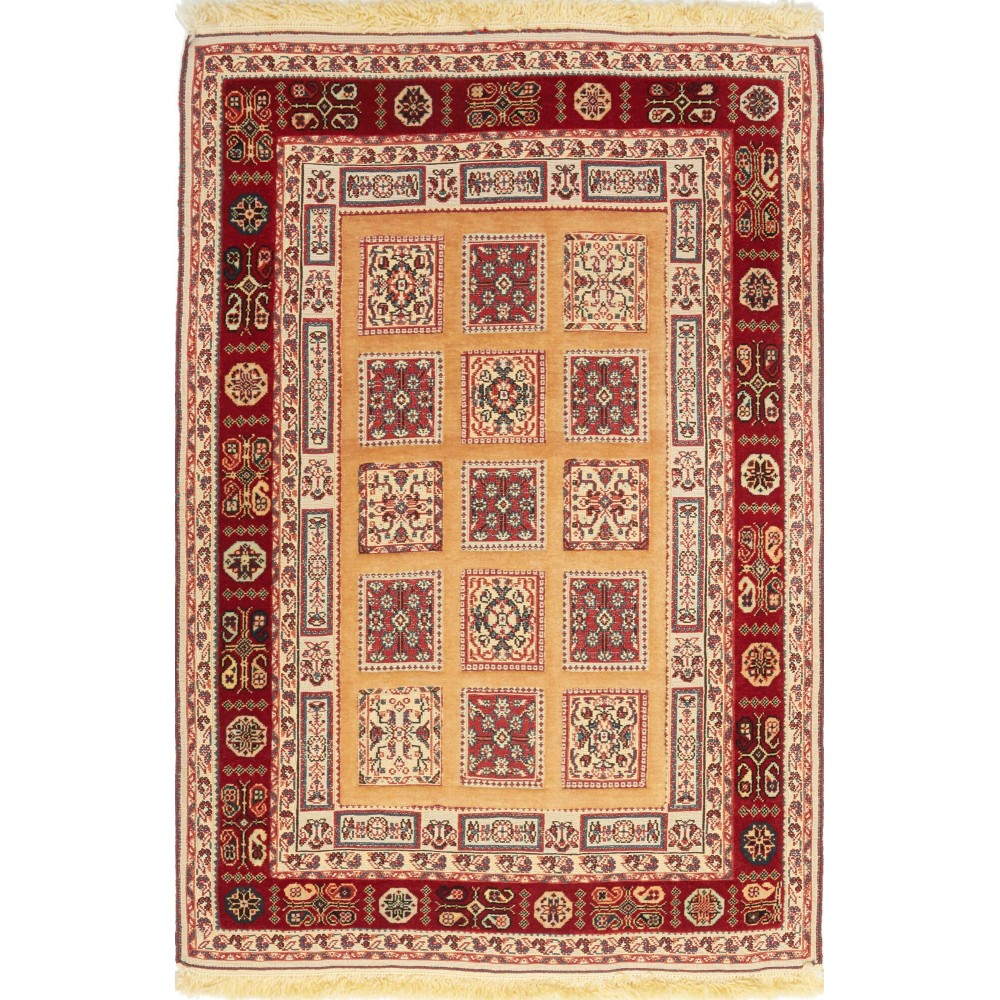 Tappeto Nimbaft Persia marrone verde 82x121 Tappeto Nimbaft Persia marrone verde 82x121