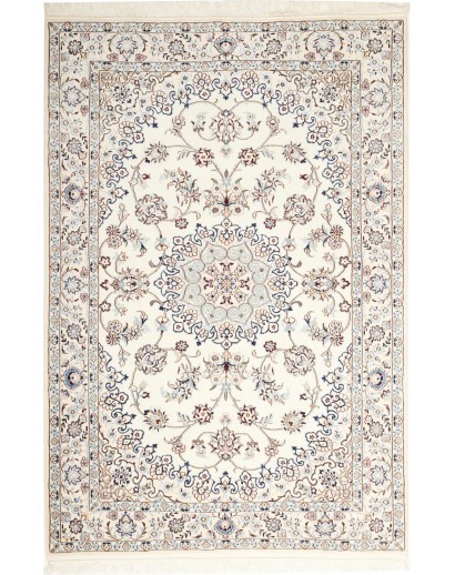 Tappeto Nain 9La Persia bianco grigio 132x198
