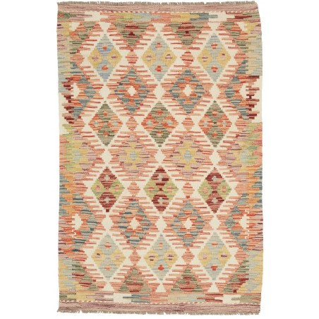 Tappeto Kilim Afghanistan marrone 81x122