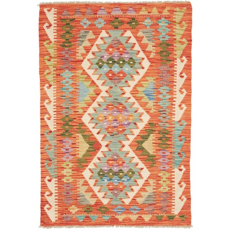 Tappeto Kilim Afghanistan arancione 82x120