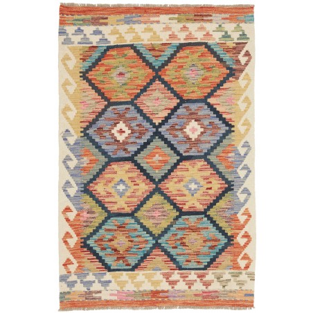 Tappeto Kilim Afghanistan marrone 80x120