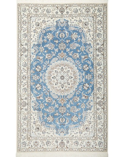Tappeto Nain 9La Persia bianco grigio 135x220