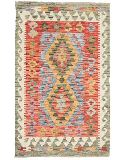 Tappeto Kilim Afghanistan marrone 82x134