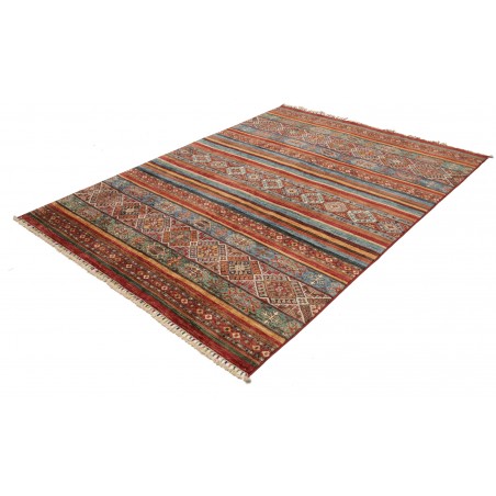 Tappeto Samarkand Pakistan marrone arancione 179x237
