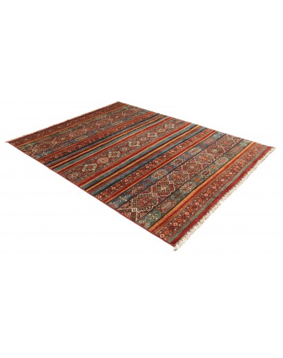 Tappeto Samarkand Pakistan marrone arancione 179x237