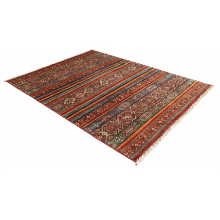 Tappeto Samarkand Pakistan marrone arancione 179x237