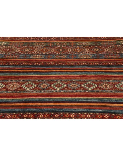 Tappeto Samarkand Pakistan marrone arancione 179x237