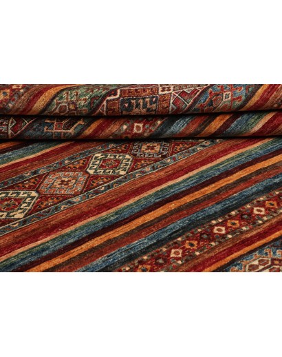 Tappeto Samarkand Pakistan marrone arancione 179x237