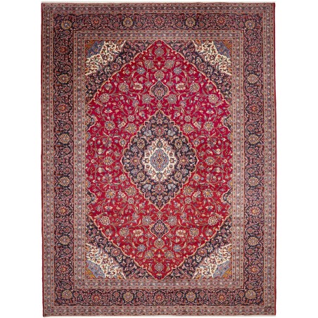 Tappeto Ardakan Persia marrone giallo 302x405