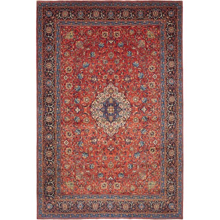 Tappeto Sarough Persia marrone giallo 248x372