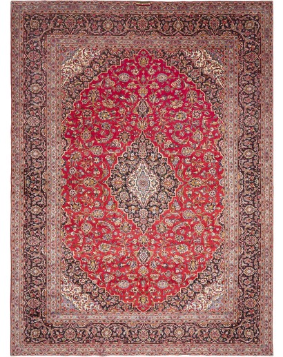 Tappeto Ardakan Persia marrone grigio 290x397