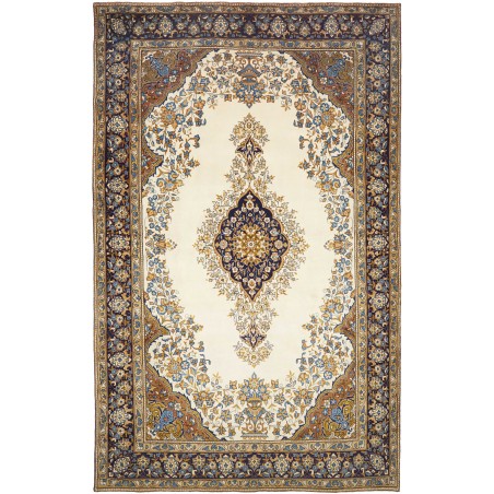Tappeto Shahreza Persia marrone grigio 245x393
