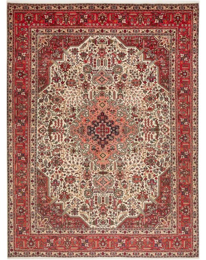 Tappeto Tabriz Persia marrone 248x327