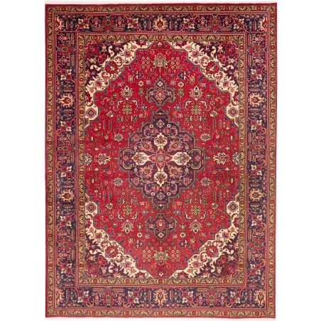 Tappeto Tabriz Persia marrone grigio 248x342
