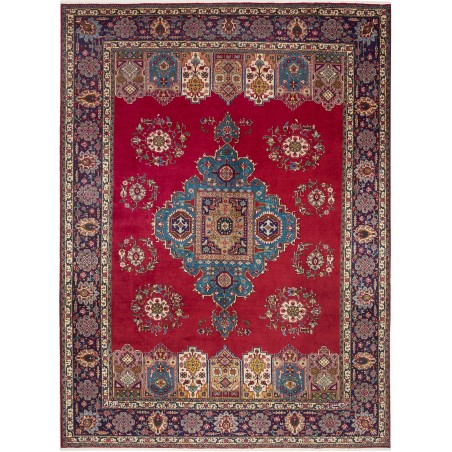 Tappeto Tabriz Persia marrone beige 243x330
