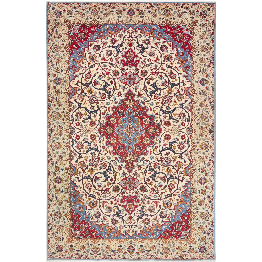 Tappeto Nadjafabad Persia beige marrone 238x370 Tappeto Nadjafabad Persia beige marrone 238x370