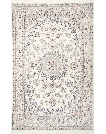Tappeto Nain 9La Persia bianco beige 130x203