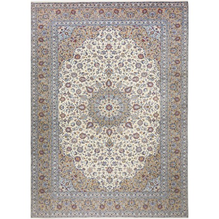 Tappeto Kashan Persia beige verde 290x400