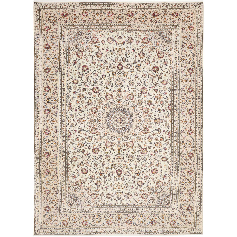 Tappeto Kashan Persia bianco 245x346 Tappeto Kashan Persia bianco 245x346