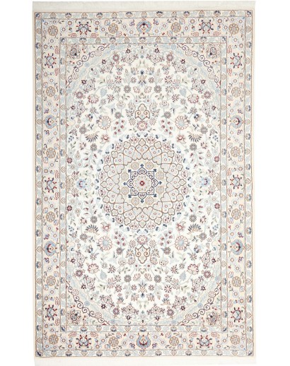 Tappeto Nain 9La Persia bianco beige 154x243