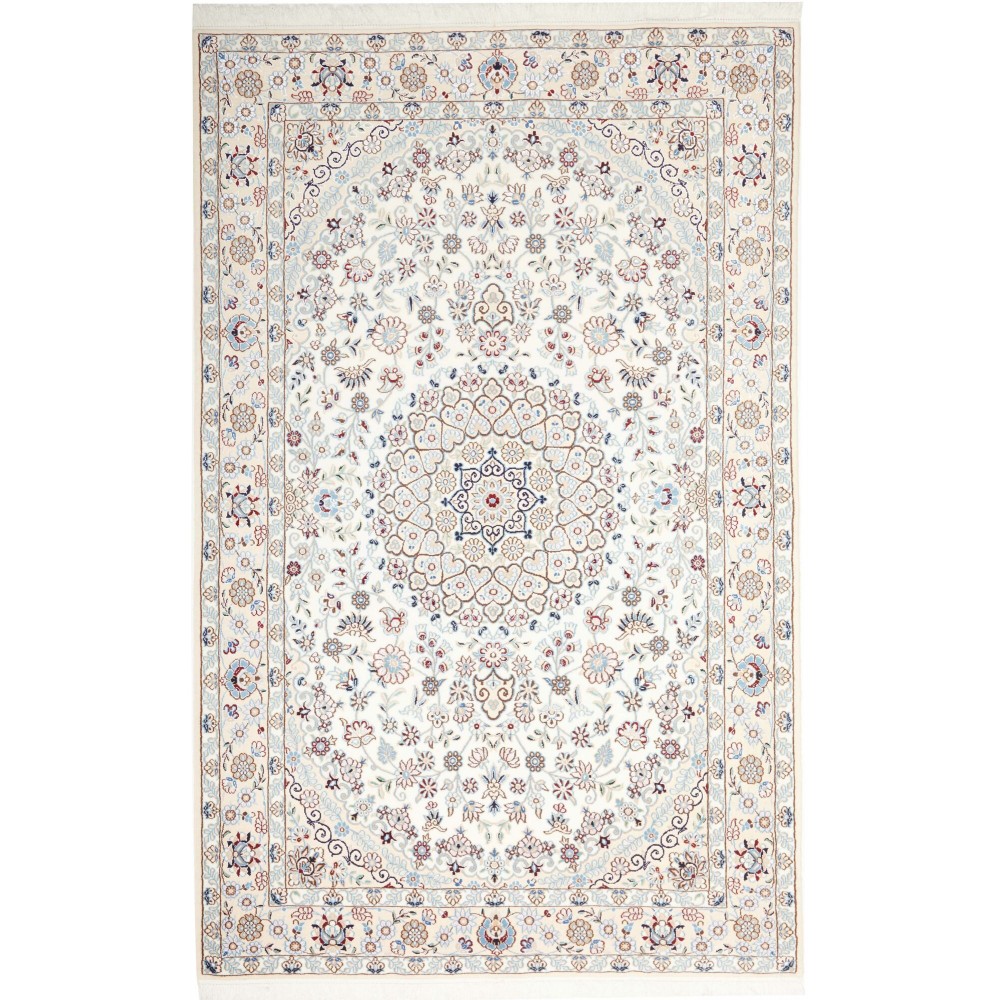 Tappeto Nain 9La Persia bianco beige 154x243