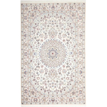 Tappeto Nain 9La Persia bianco beige 154x243