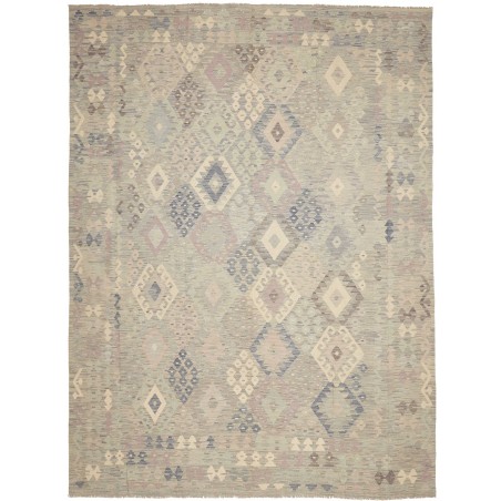 Tappeto Kilim Afghanistan azzurro 256x342