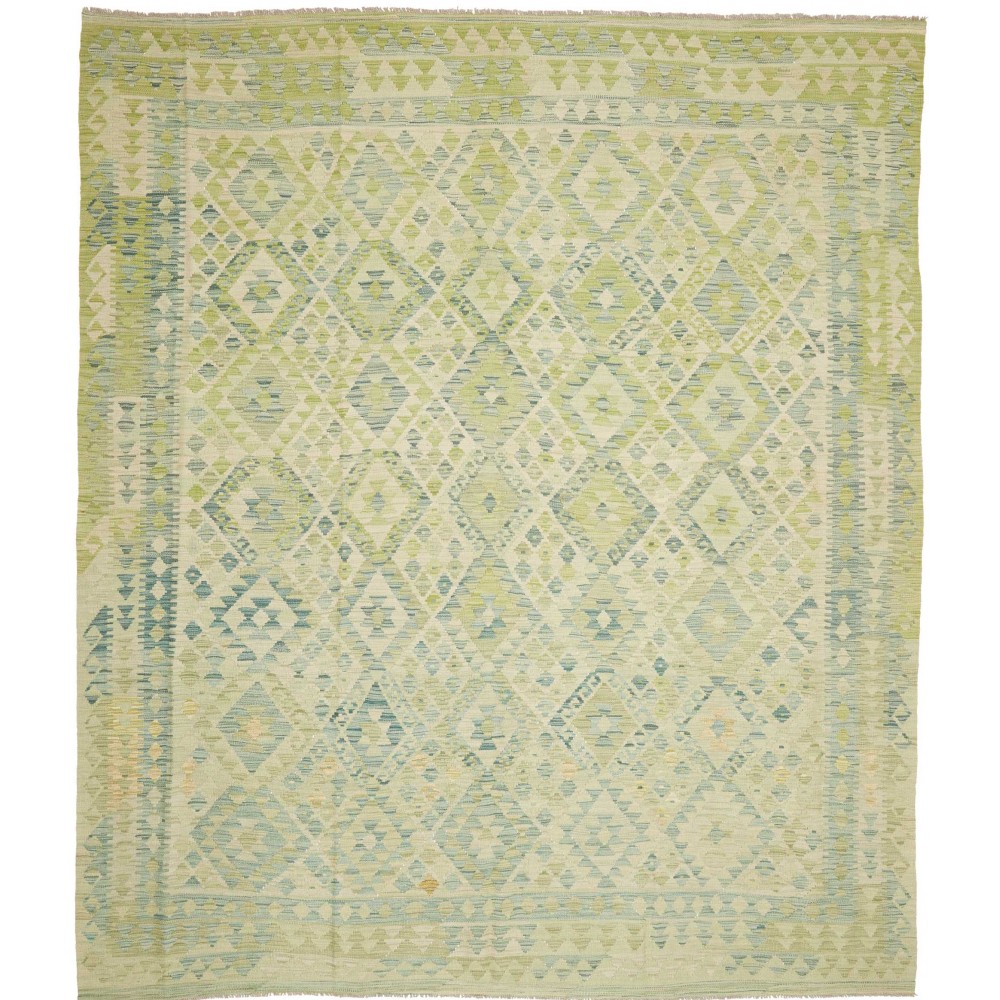 Tappeto Kilim Afghanistan marrone 258x296 Tappeto Kilim Afghanistan marrone 258x296