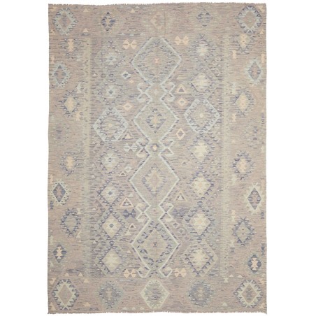 Tappeto Kilim Afghanistan azzurro 207x292