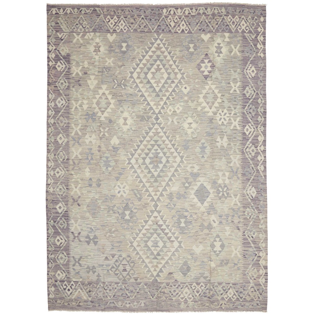 Tappeto Kilim Afghanistan azzurro 210x294