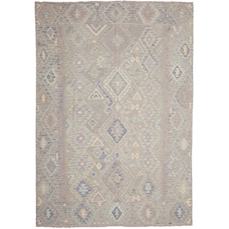 Tappeto Kilim Afghanistan azzurro 206x290