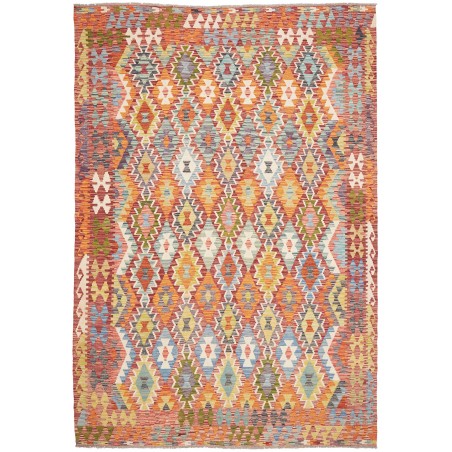 Tappeto Kilim Afghanistan marrone 210x304