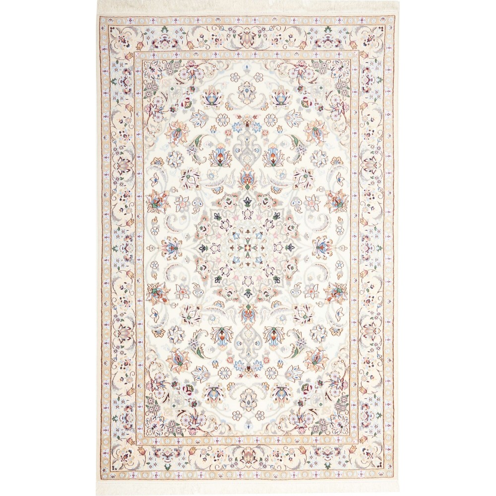Tappeto Nain 9La Persia bianco beige 136x210